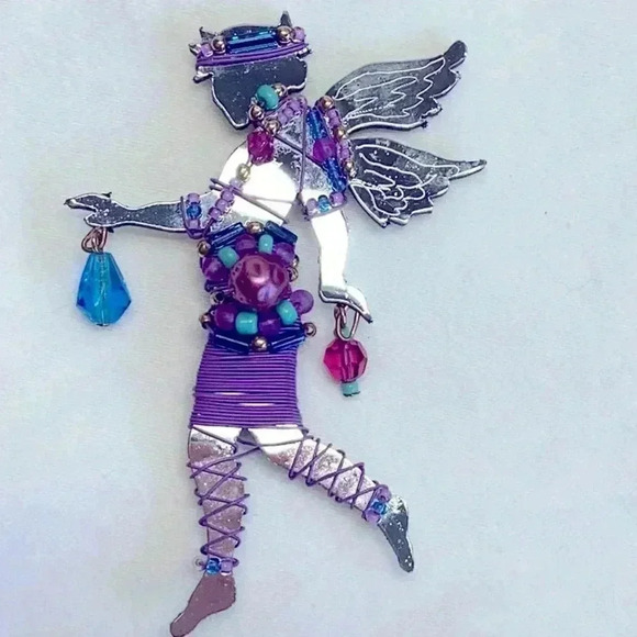 Liztech 1989 Woodland Sprite Purple and Silver - Picture 1 of 4